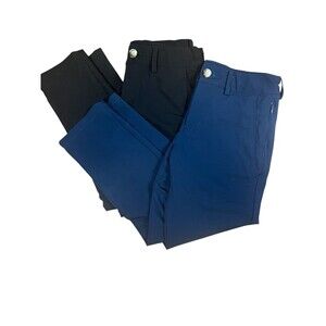 Boys Golf Pants Size Youth Small Chino Performance Uniform Quick Dry Lot of 2